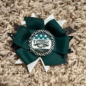 NFL Philadelphia Eagles custom hair clip for women or girls